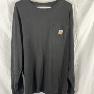 Carhartt T Shirt Men XL Loose Fit Long Sleeve